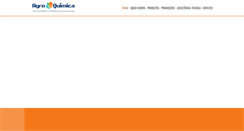 Desktop Screenshot of agroquimica.com.br